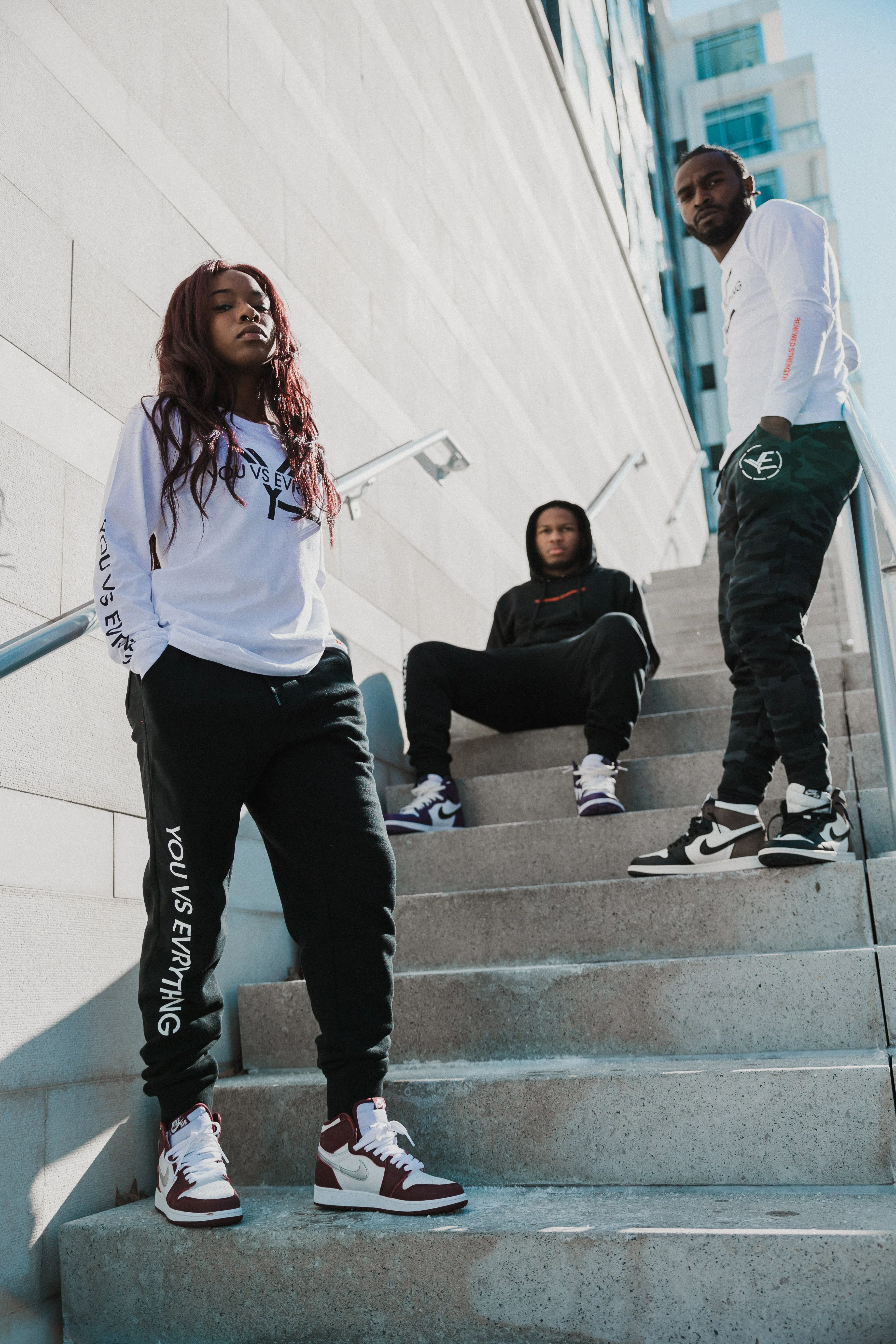 YVE Long Sleeve T-Shirt "White"